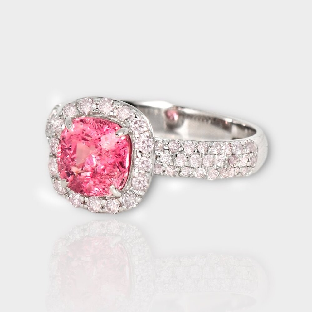 Pink Spinel Ring - Picture 3 of 8